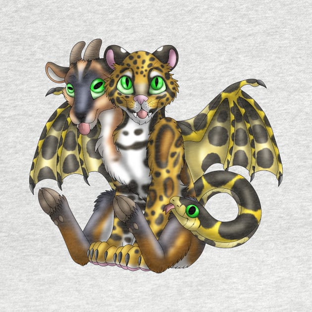 Chimera Cubs: Clouded Leopard (Ocher) by spyroid101